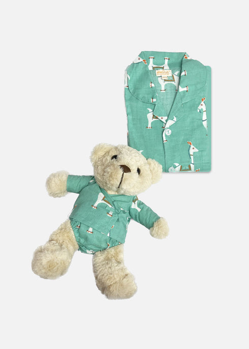 Bedtime Matching Bear Gift for Kids